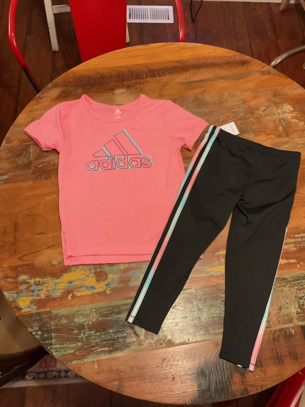 NWT Adidas Girls Two Piece Set